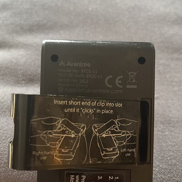 Aventree CK11 HandsFree Bluetooth Car Quality Speakerphone BTCK-11-NTN Tested - Picture 4 of 4